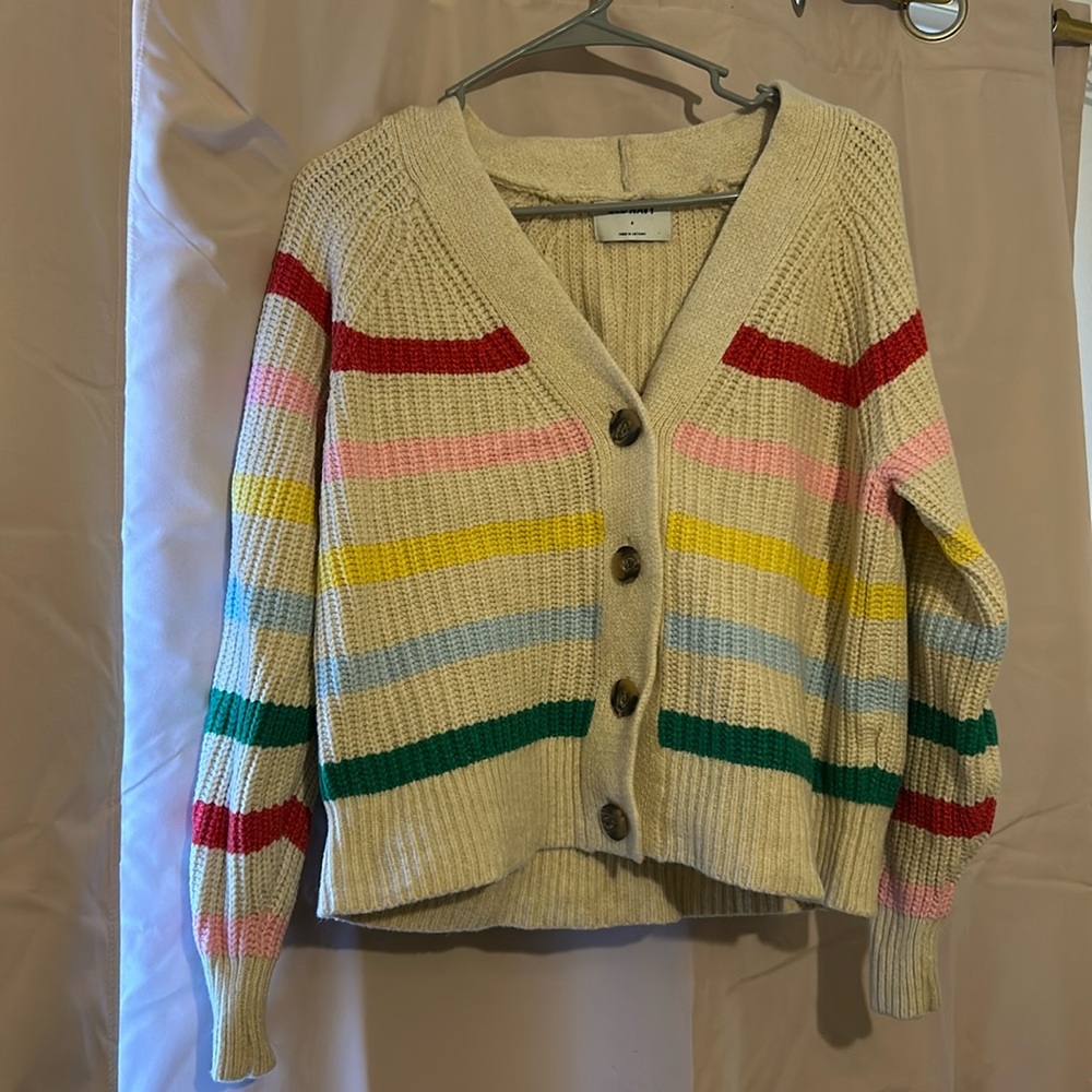 Button up sweater